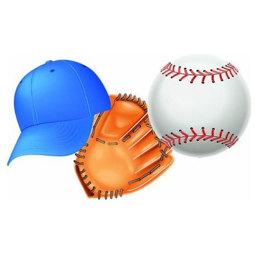 CUT-OUT BASEBALL