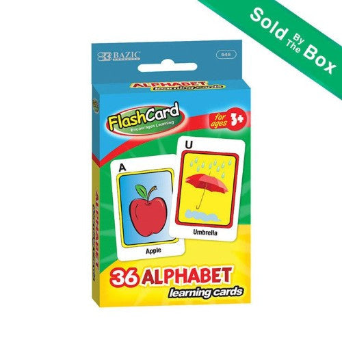 FLASH CARDS ABC 36 PC
