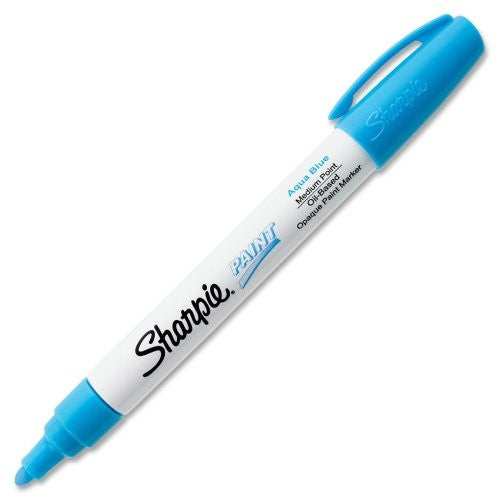 SHARPIE OIL BASE PAINT MARKER AQUA MEDIUM