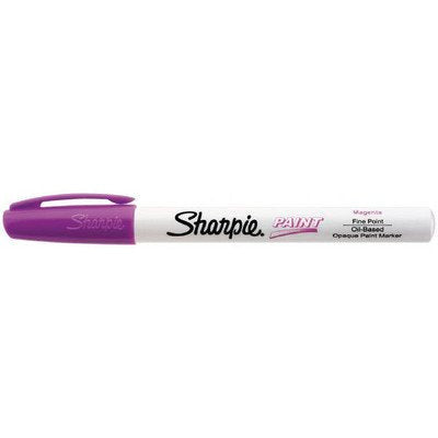 SHARPIE OIL BASE PAINT MARKER MAGENTA FINE
