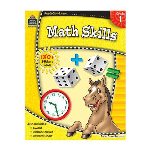READY-SET-LEARN: MATH SKILLS GRADE 1