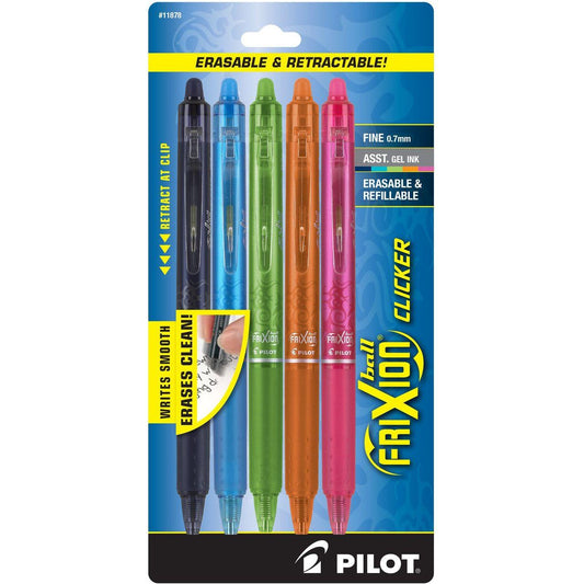 FRIXION BALL CLICKER ERASE FINE BRIGHT COLOR PQ.5