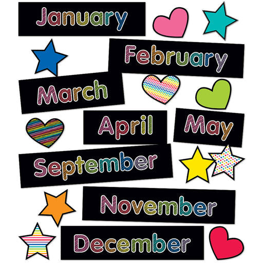 MONTHS OF THE YEAR MINI BULLETIN SET