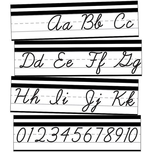 SIMPLY STYLISH ALPHABET LINE: CURSIVE
