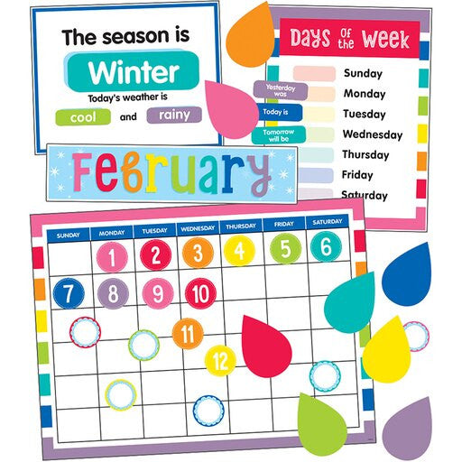 HELLO SUNSHINE CALENDAR BULLETIN SET