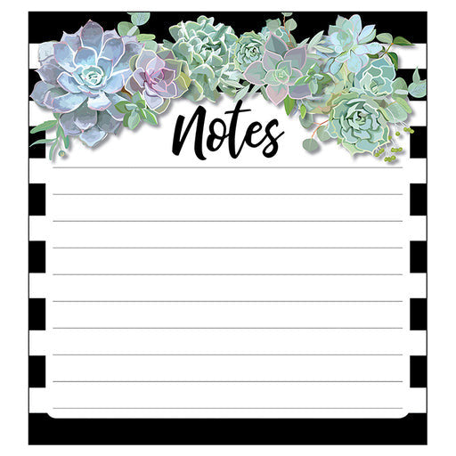 SIMPLY STYLISH SUCCULENTS NOTEPAD