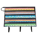 BORDER STORAGE BLACK POCKET CHART 5 POCKETS