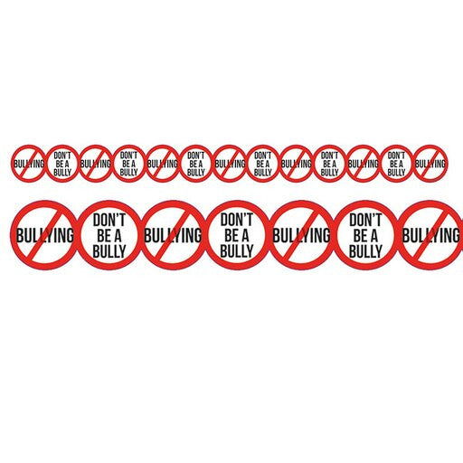 NO BULLUING DIE CUT BORDER