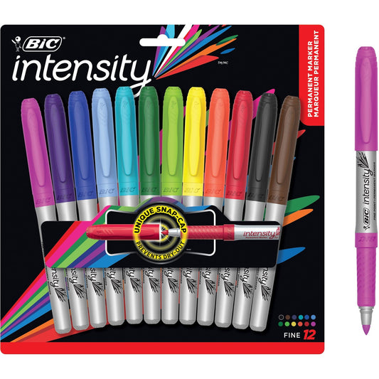 Intensity Permanent Marker Asst Fine 8 Paq.
