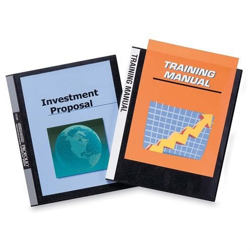 CLEAR COVER PROFOLIO PRESENTATION 8.5" X 11" 36 PG