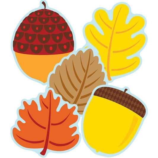 LEAVES ANS ACORNS CUT-OUTS