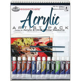 ACRYLIC ARTIST PACK WITH ACRYLIC PAINT