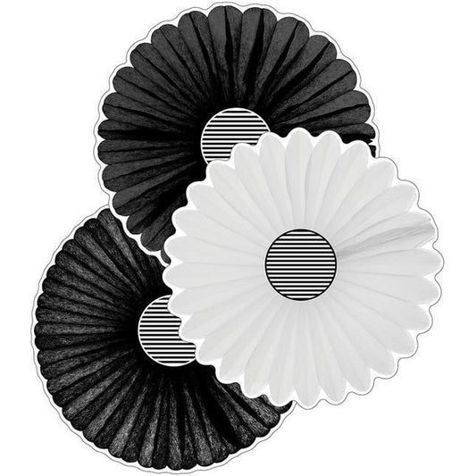 BLACK & WHITE FANS EXTRA LARGE CUT-OUTS