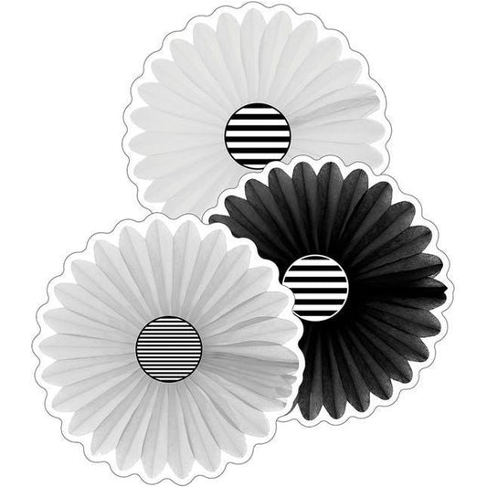 BLACK & WHITE FANS CUT-OUTS