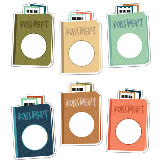 Passports Cutouts | 36 cut-outs