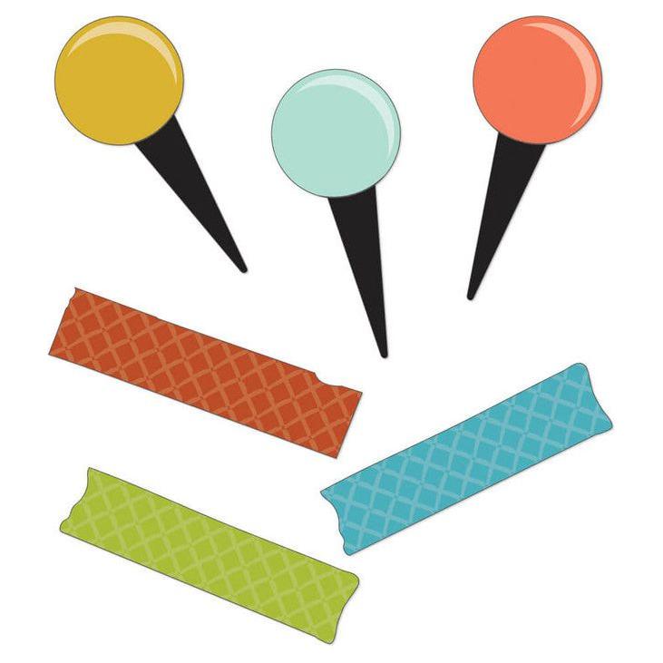 Pins & Tape Mini Cut-Outs