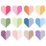 CRAFTY COOL HANDMADE HEART CUT OUT 36 PCS