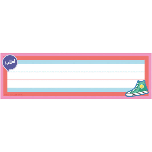 WE STICK TOGETHER NAME PLATES 36PCS