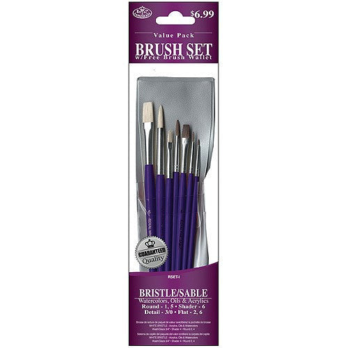BRISTLE/SABLE SET BRUSH PQ.7