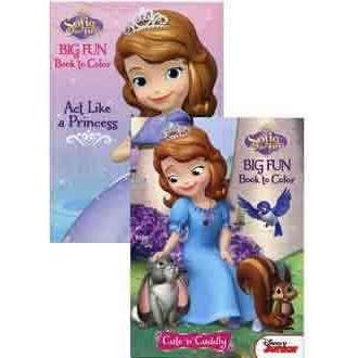 SOFIA THE FIRST BIG FUN BOOK TO COLOR