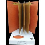 3 PARTITION FOLDER RED LEGAL BOX/10