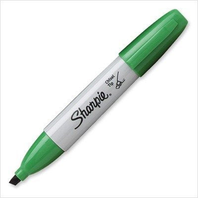 SHARPIE CHISEL GREEN