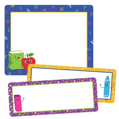 SCHOOL TOOLS LABEL STICKERS