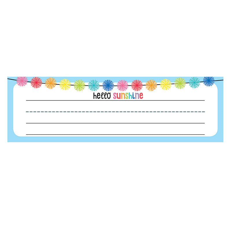 HELLO SUNSHINE NAMEPLATES