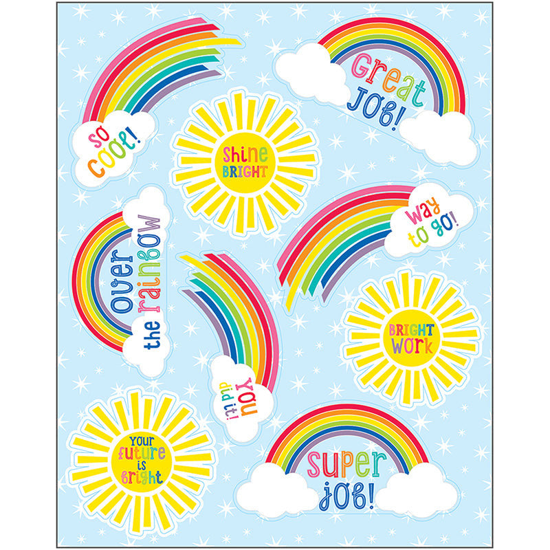 HELLO SUNSHINE MOTIVATIONAL STICKERS 54PCS