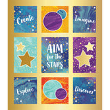 GALAXY PRIZE PACK STICKERS 216 STICK