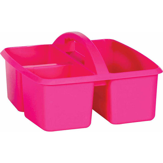 PLASTIC STORAGE CADDIES PINK