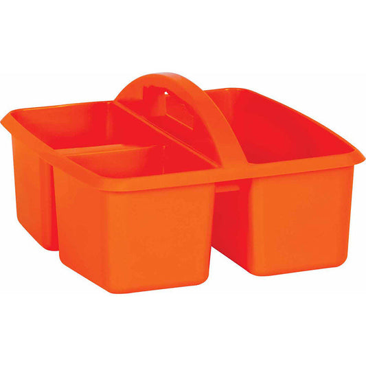PLASTIC STORAGE CADDIES ORANGE