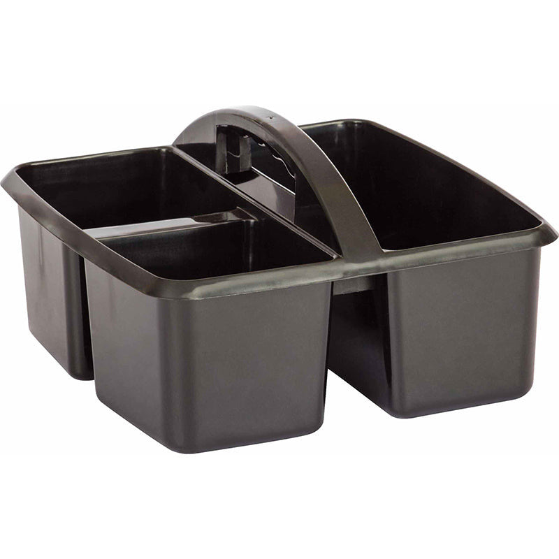 PLASTIC STORAGE CADDIES BLACK