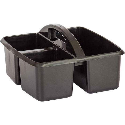 PLASTIC STORAGE CADDIES BLACK