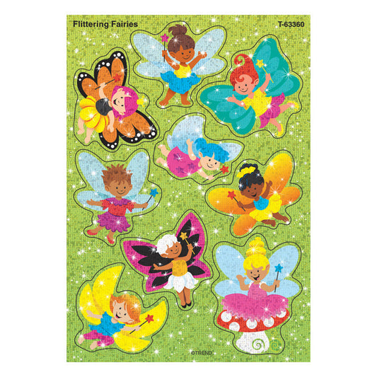 FLITTERING FAIRIES SPARKLE STICKERS