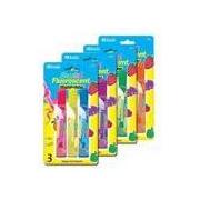 FRUIT SCENTED HIGHLIGHTERS PQT.3