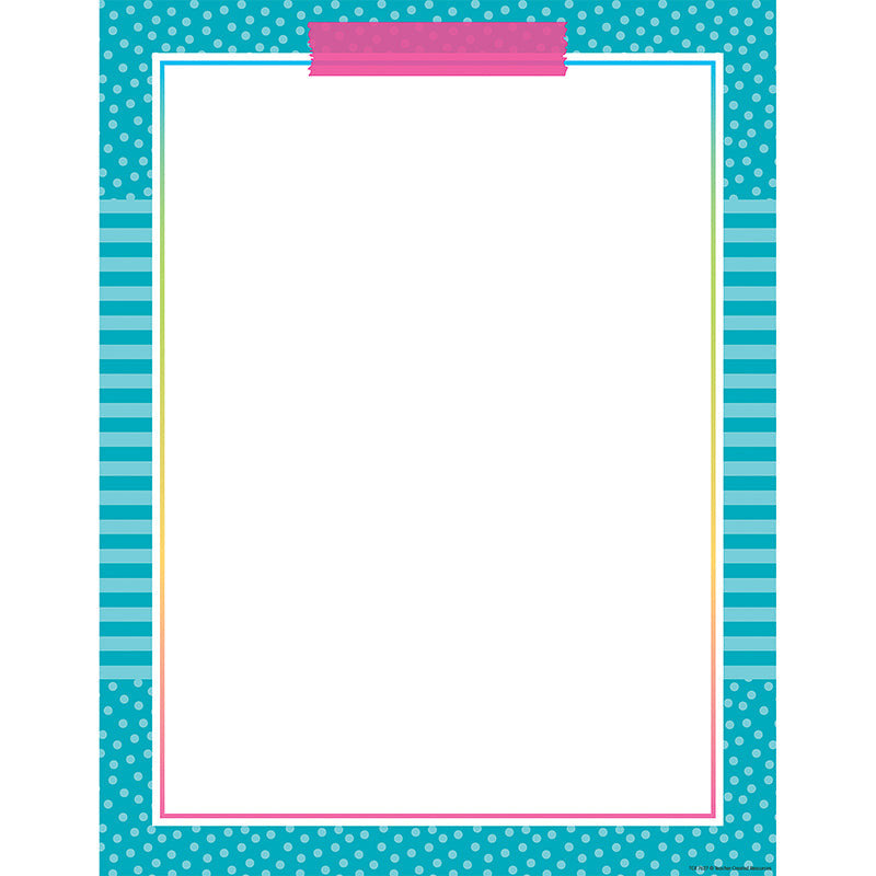 COLORFUL VIBES BLANK CHART
