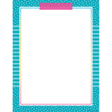 COLORFUL VIBES BLANK CHART