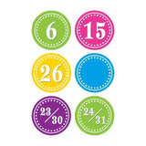 BRIGHT CIRCLES CALENDAR DAYS