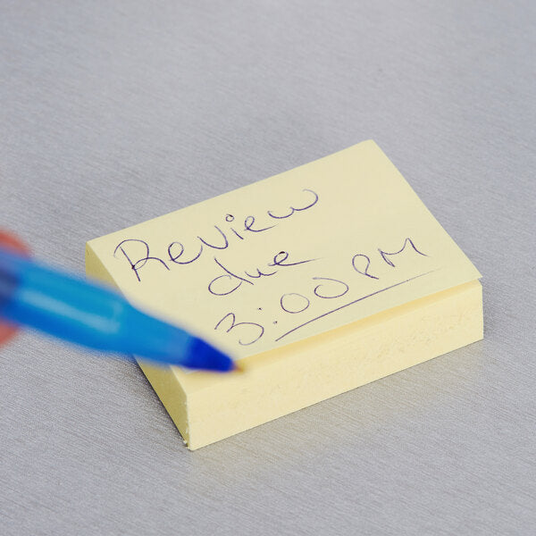 Post It Note Yellow 1-1/2" X 2" – imagen 2 - JA Riollano
