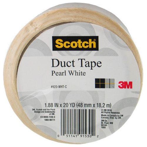 DUCT TAPE 1.88" X 20 YD COLOR WHITE