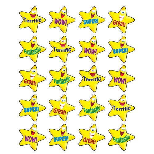 ENCOURAGING STARS STICKERS 120 STICKERS