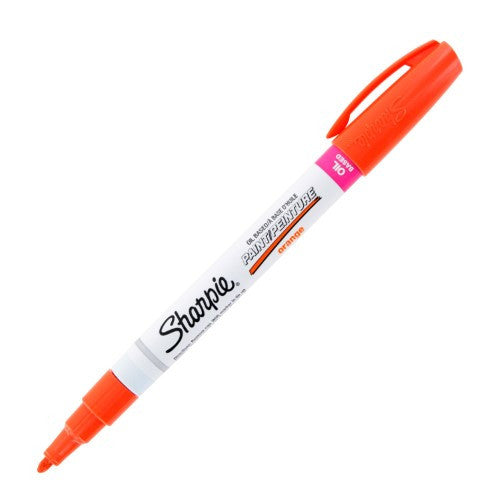 SHARPIE OIL BASE PAINT MARKER ORANGE FINE
