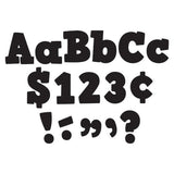 BLACK BOLD BLOCK LETTERS