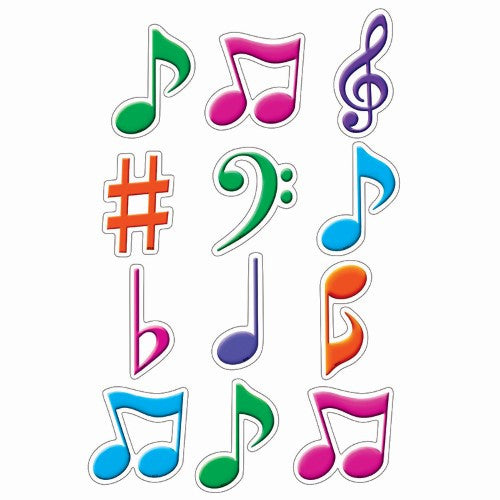 MUSICAL NOTES MINI ACCENTS