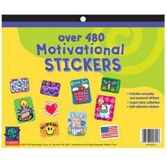 MOTIVATIONAL JUMBO STICKER BOOK 480EA