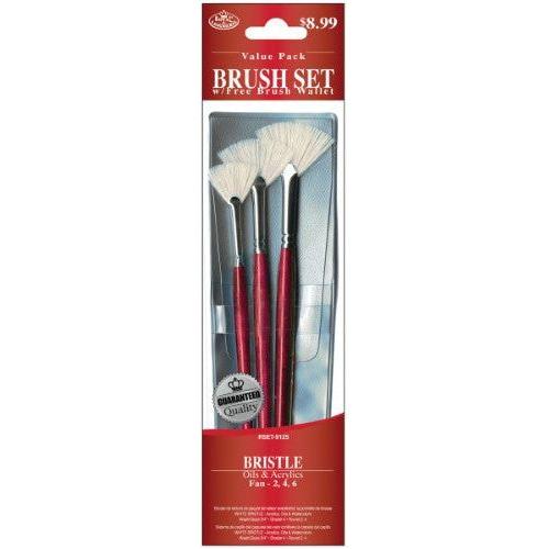 BRISTLE FAN BRUSH SET PQ.3