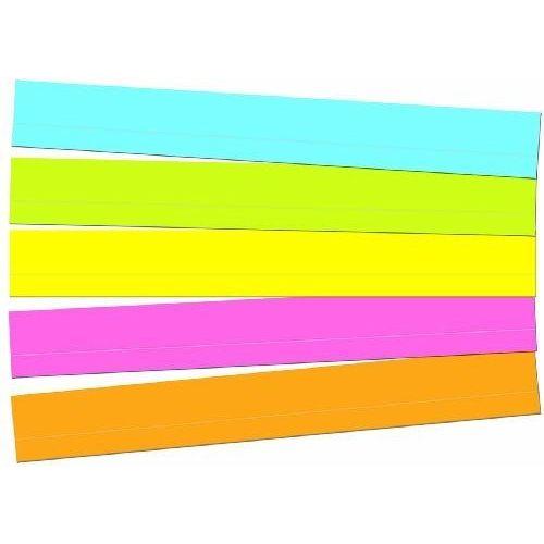 MILTICOLORED LINES SENTENCE STRIP