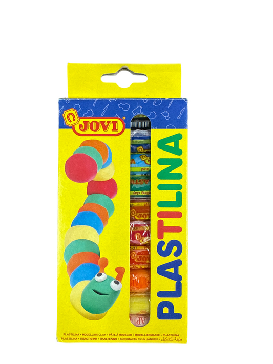 ASSORTED PLASTILINE (10 PCS)