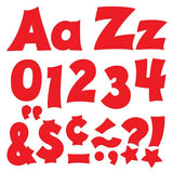 LETTERS SOLID RED